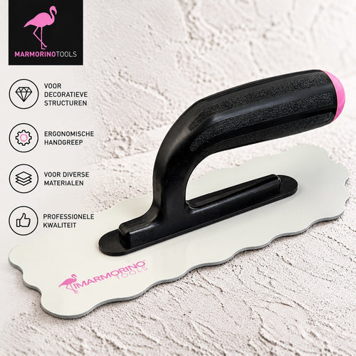 Bamboo Spaan – professionele decoratiespaan van Marmorino Tools