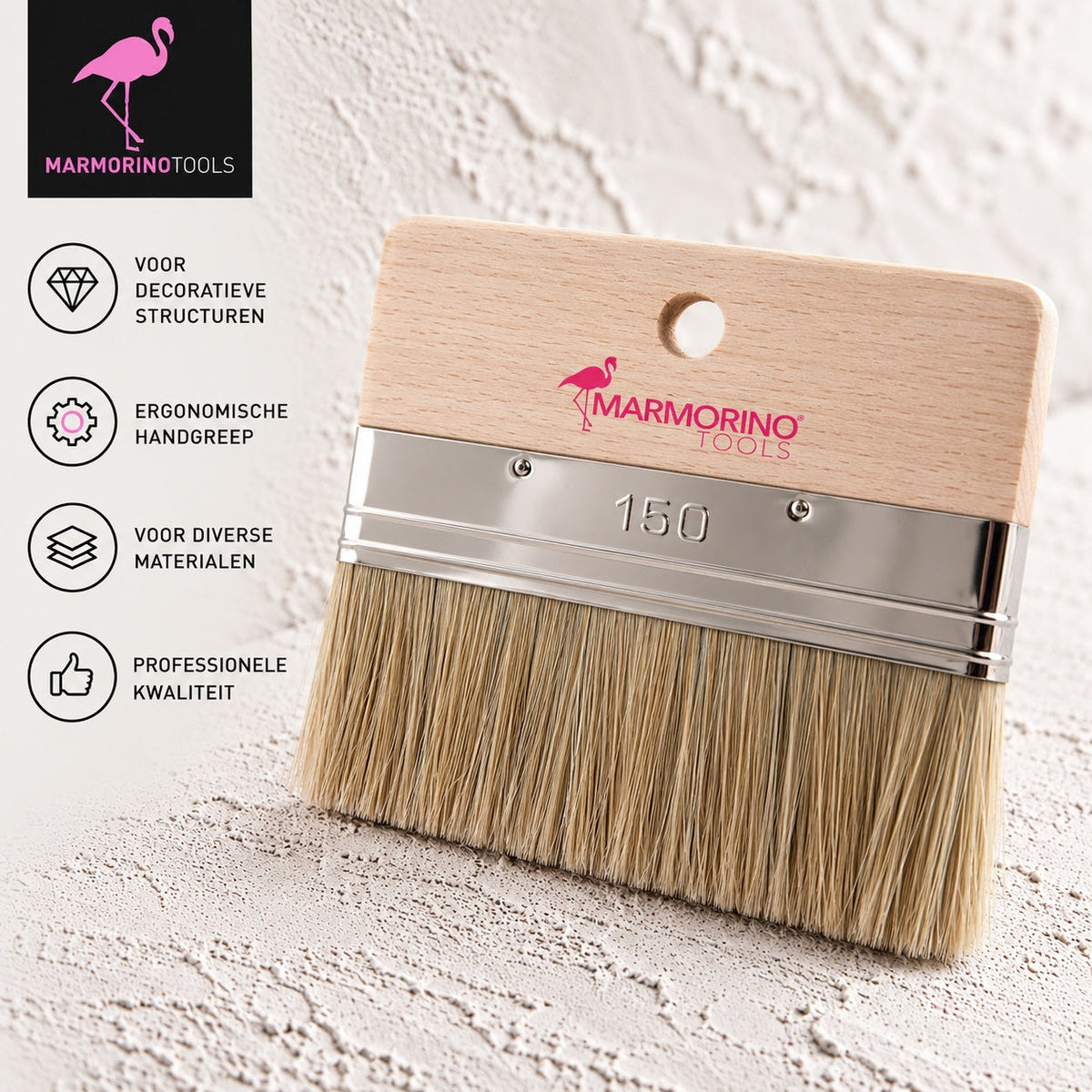 Marmorino Tools Spalter Brush 15cm