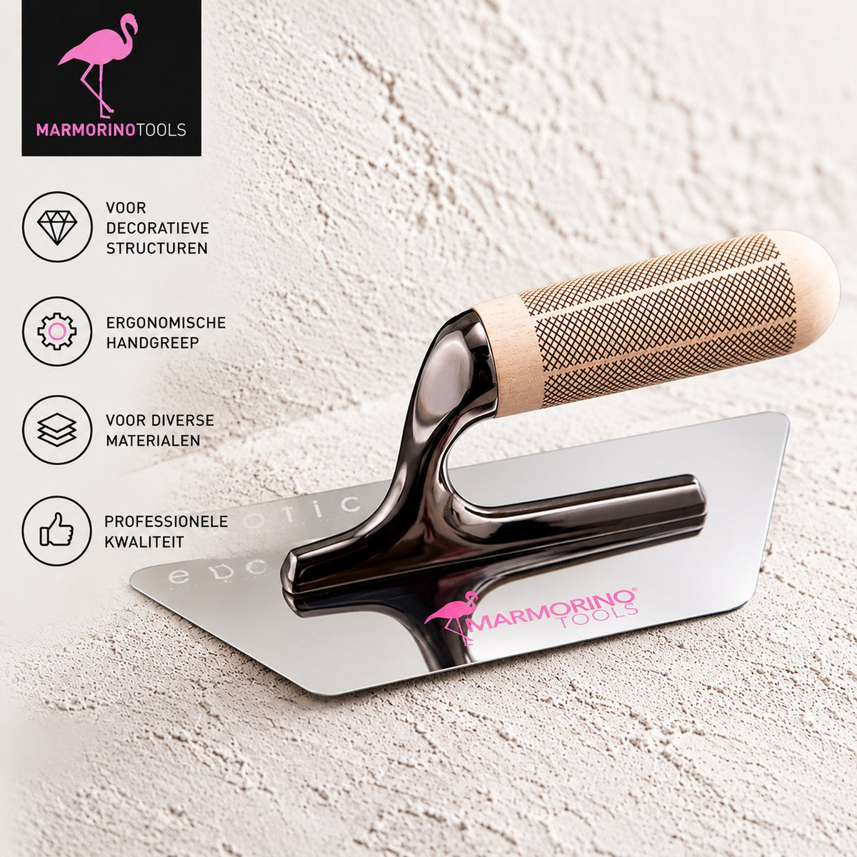 XTROWEL Trapezium Spaan 28cm – Marmorino Tools
