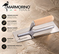 Stilsaw tandspatel van Marmorino Tools